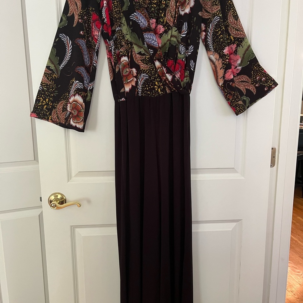 Julian Chang Vibrant Floral jumpsuit